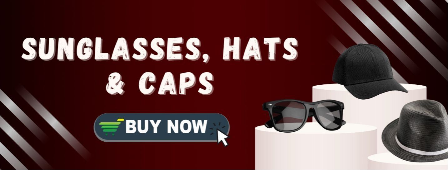 Sunglasses, Hats & Caps