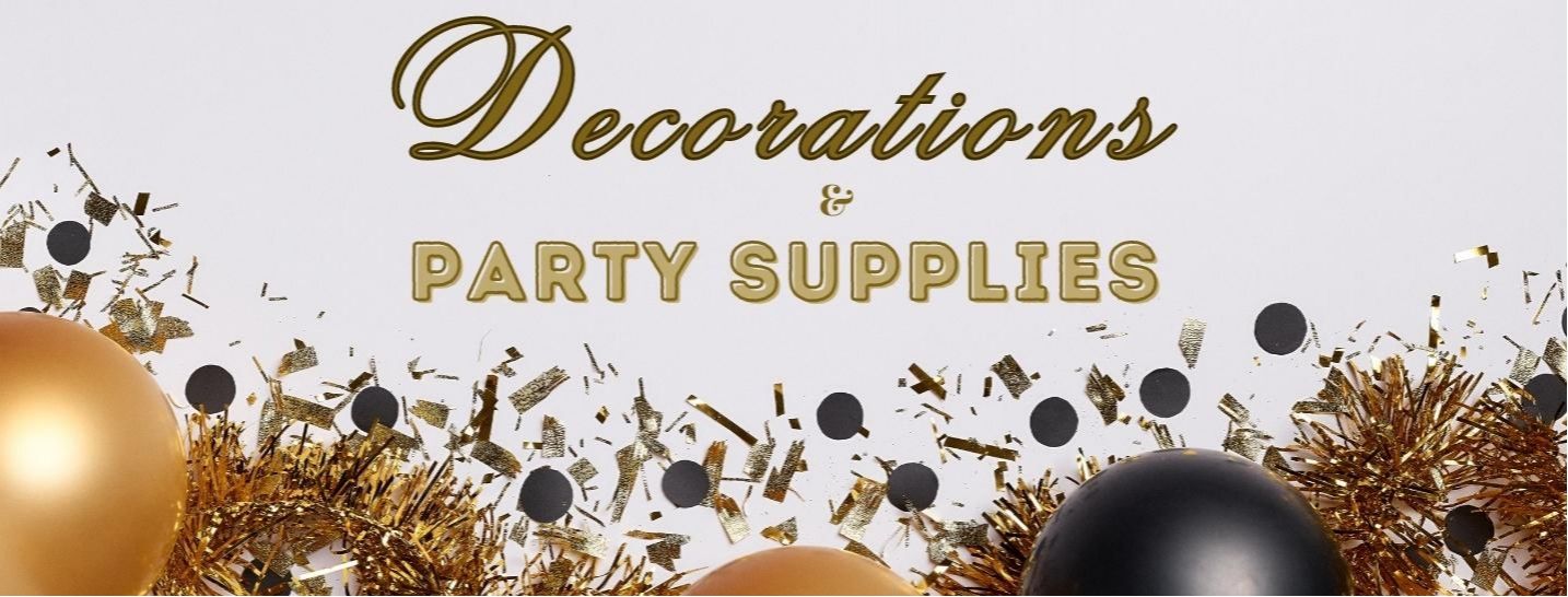 Decorations and Party Supplies 