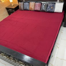 Red Water Proof Mattress Cover
