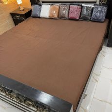 Water Proof Mattress Cover Brown