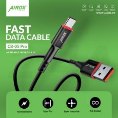 Airox CB05 Pro Fast 2.4A Fast Charging Cable || Best Data Cable & Fast Charging Cable